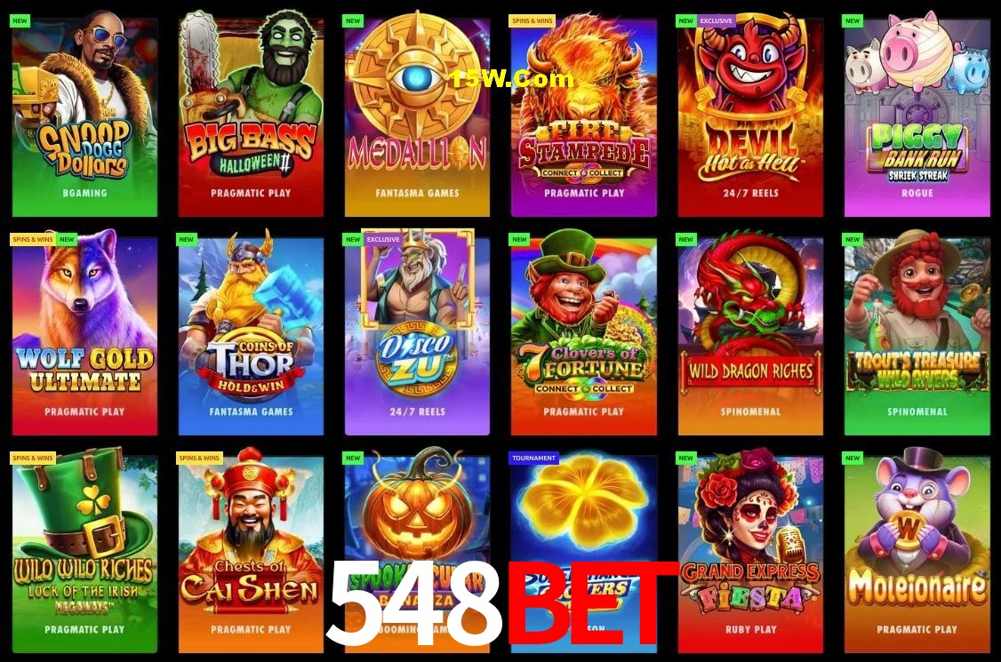 Game Providers 548Bet